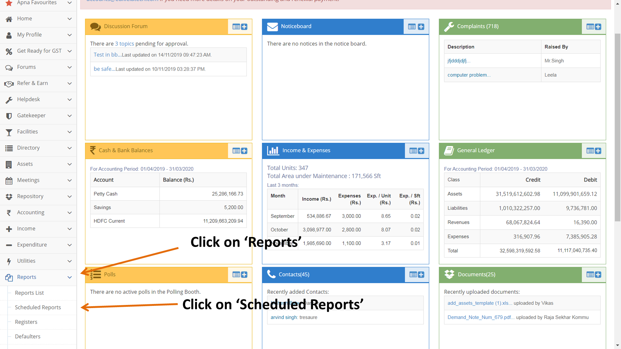 How to schedule automated reports to specific groups(Committee members ...