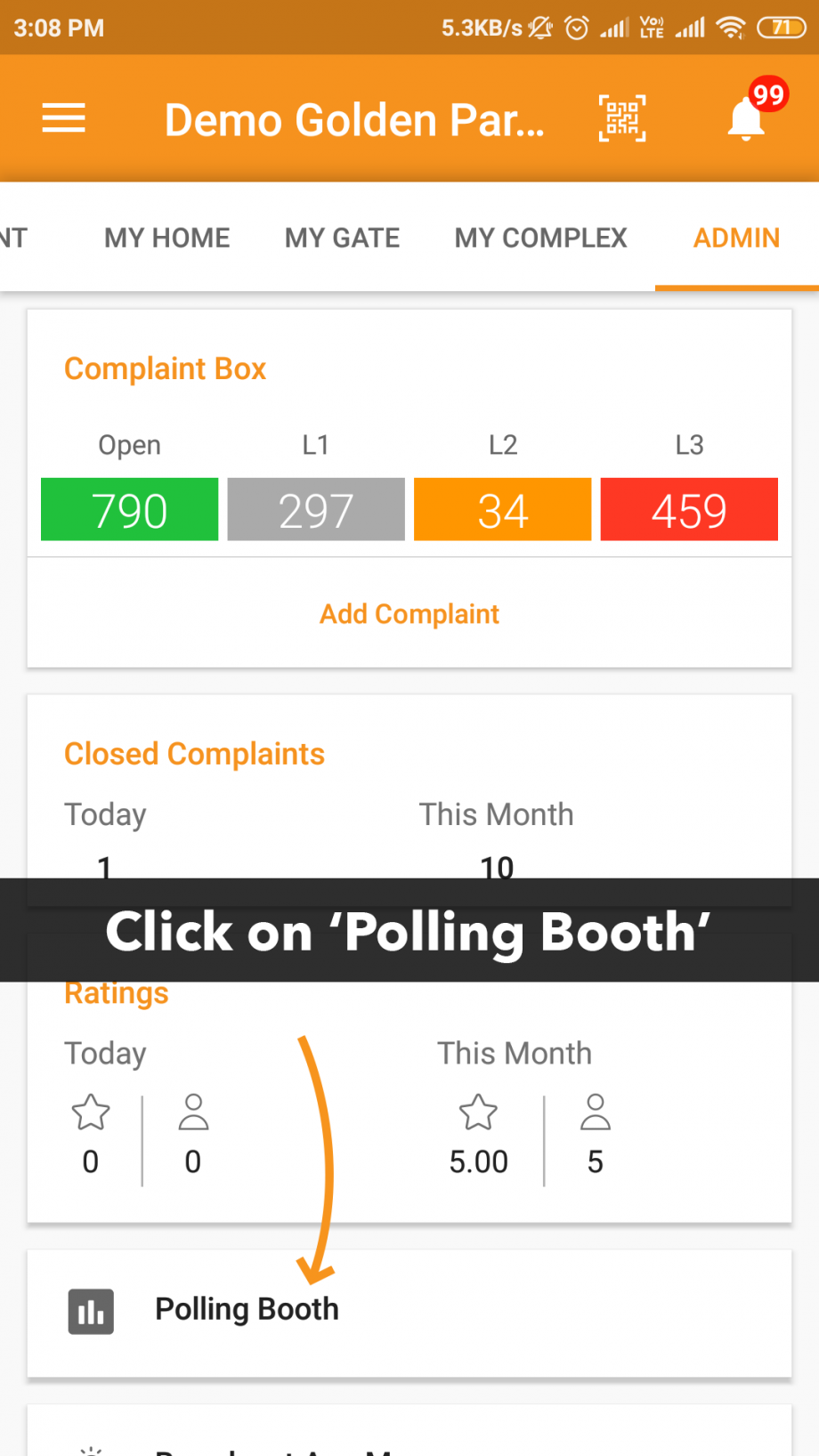 How to create and respond to a poll from ApnaComplex App? – ANACITY ...
